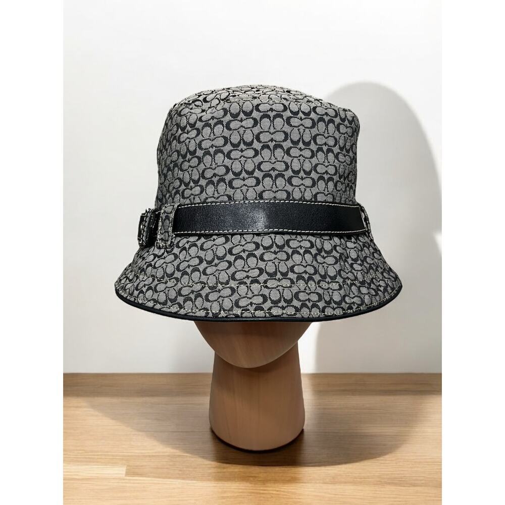 Y2K Coach FS2793 Mini Signature Crusher Hat Size M/L